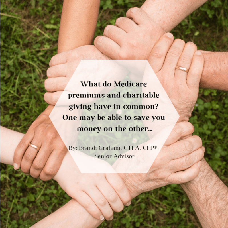 What do Medicare premiums and charitable giving have in