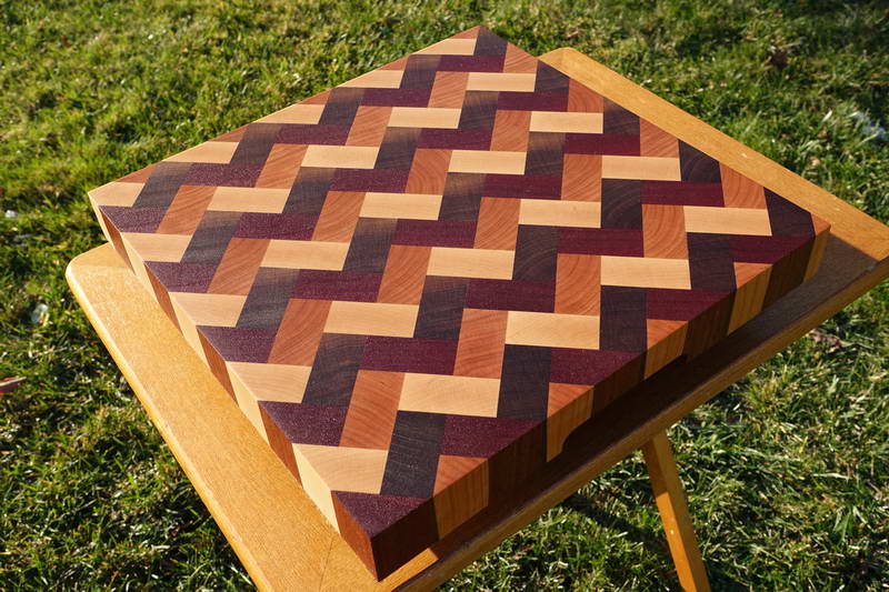 Herringbone EndGrain Cutting Board