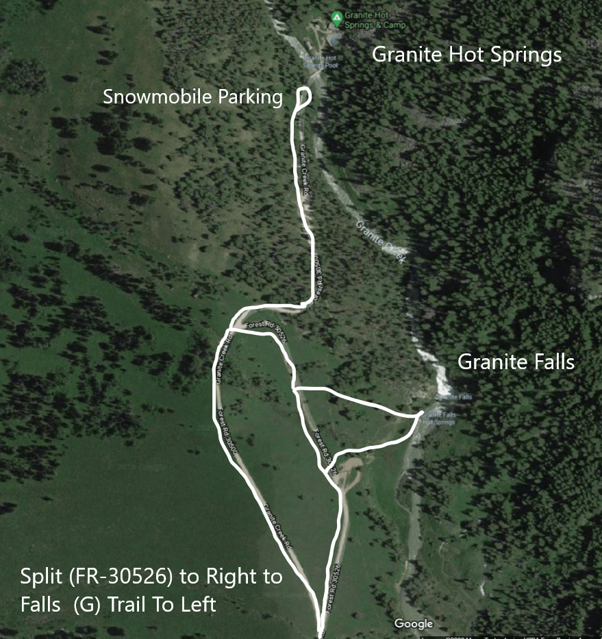 Granite Hot Springs Snowmobile Directions Jackson Hole Adventure Rentals