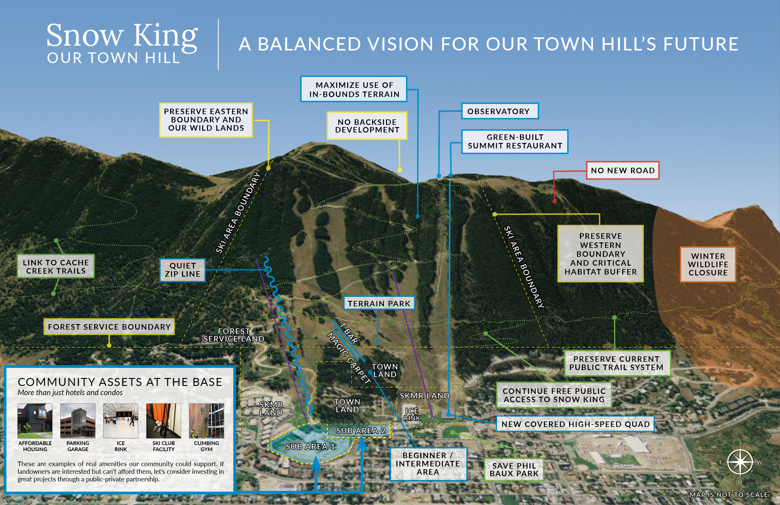 Snow King Trail Map Snow King: A Balanced Vision - Jackson Hole Conservation Alliance