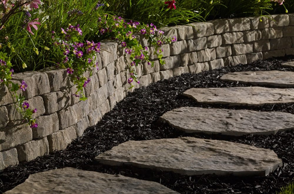 Minibeltis Wall Block Grey/charcoal J&H Builder's Warehouse