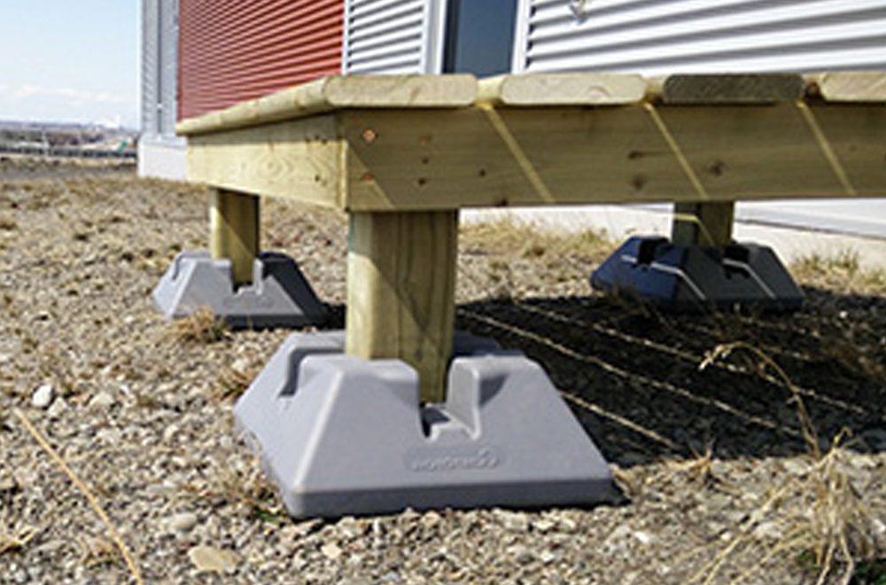 Rototeck Plastic Deck Block J&H Builder's Warehouse