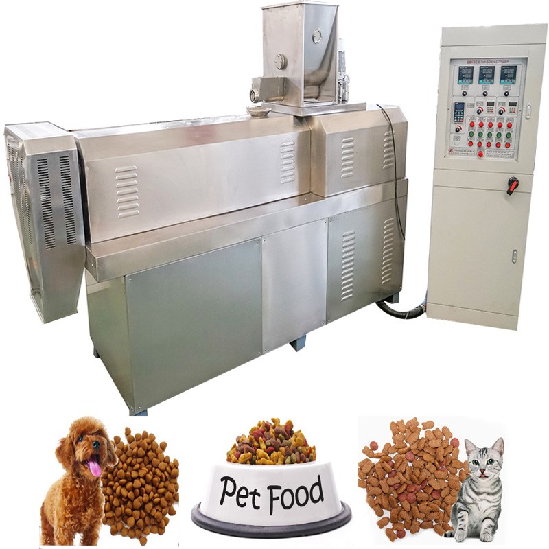 CE Certification Machine To Make Animal Food Pet Food Extruder Dog Cat