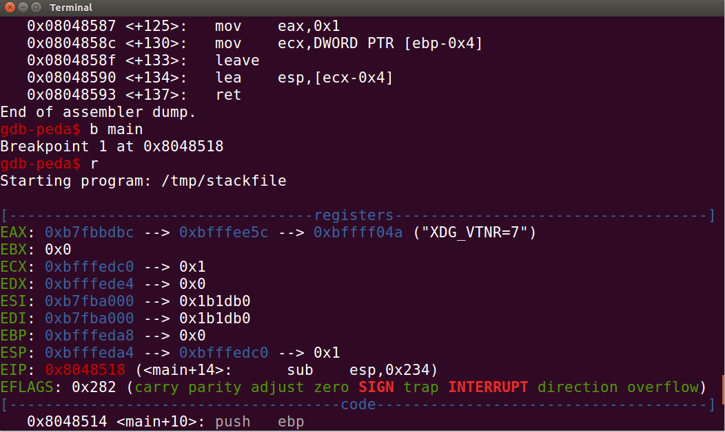Bufferr_Overflow lab Hexo