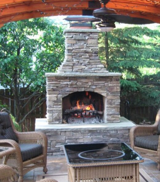 Outdoor Fireplace Contractors Charlotte NC Fireplace Builder and