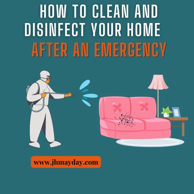 How to Clean and Disinfect Your Home After an Emergency