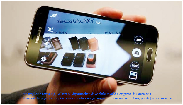 Dilengkapi NFC, Galaxy S5 Dapat Digunakan Belanja Informasi Kota dan