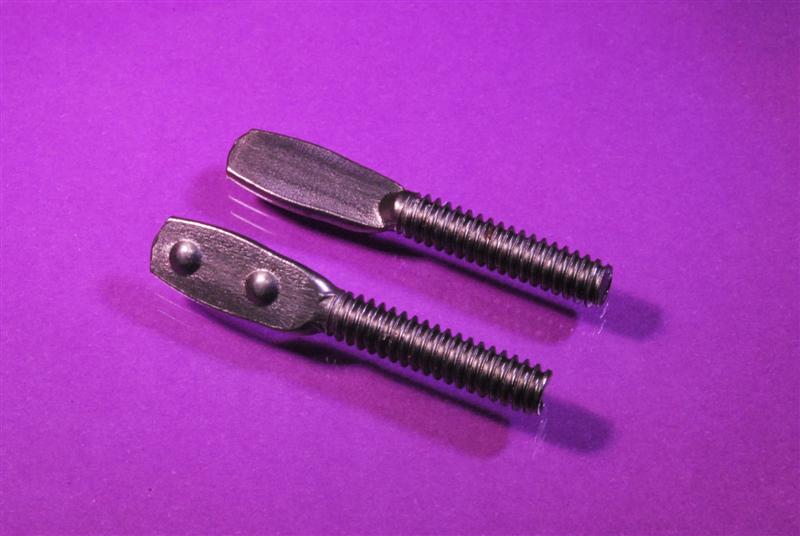 Spade Weld Stud with Projections Spade Welding Studs 832 Spade