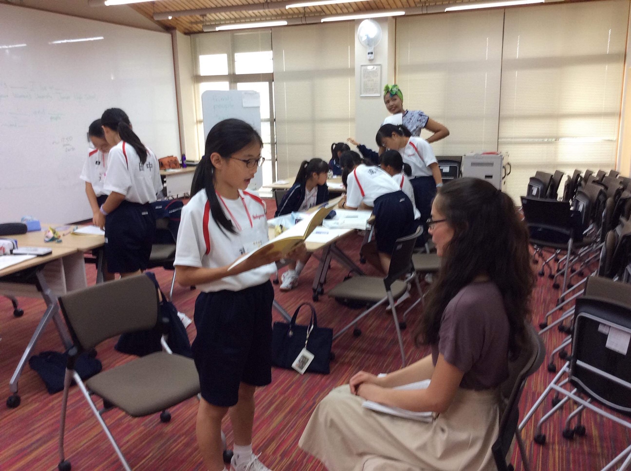 中学CGコース英語キャンプ(2) 武庫川女子大学附属中学校高等学校