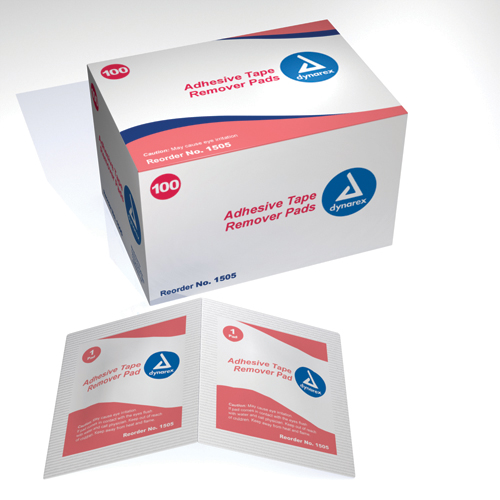 Adhesive Tape Remover Pads Bx/100 JHS Medical