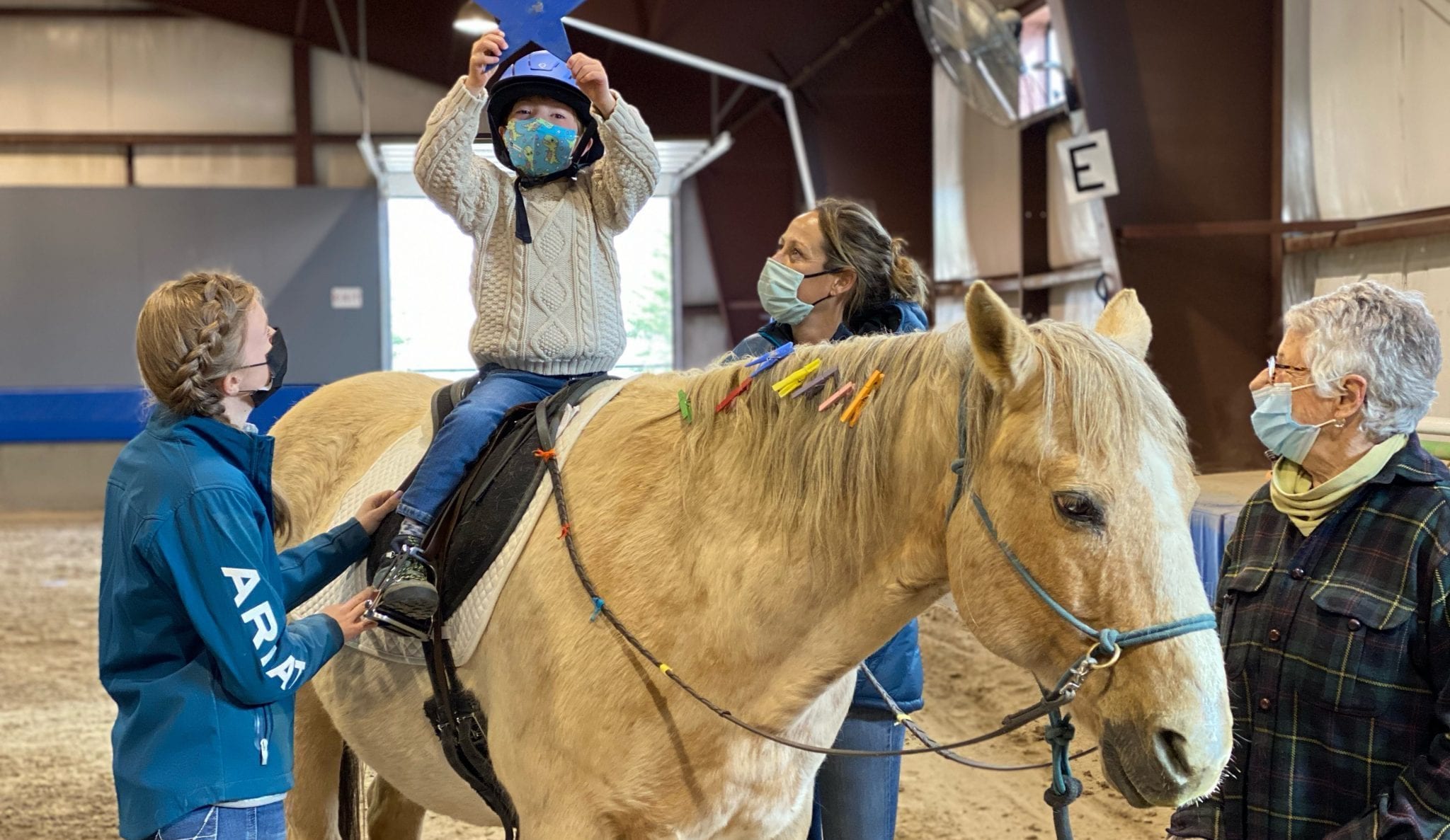 JHTR REOPENS ITS DOORS Jackson Hole Therapeutic Riding