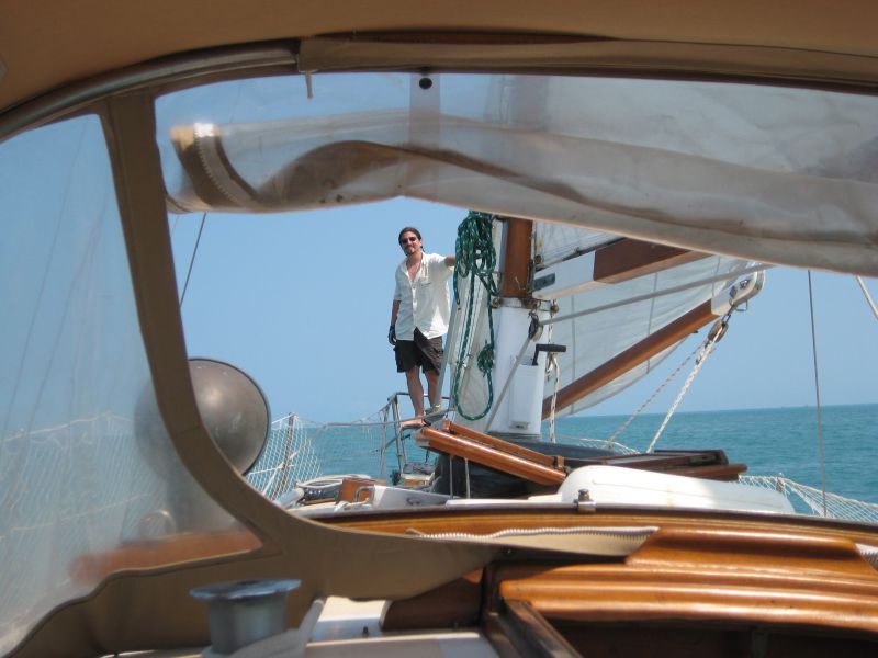 Life at the Key West Mooring Field Jib Notes