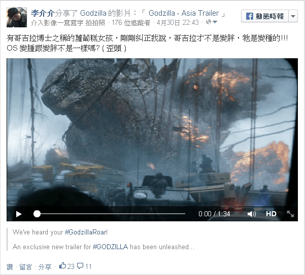 Facebook Wall Message