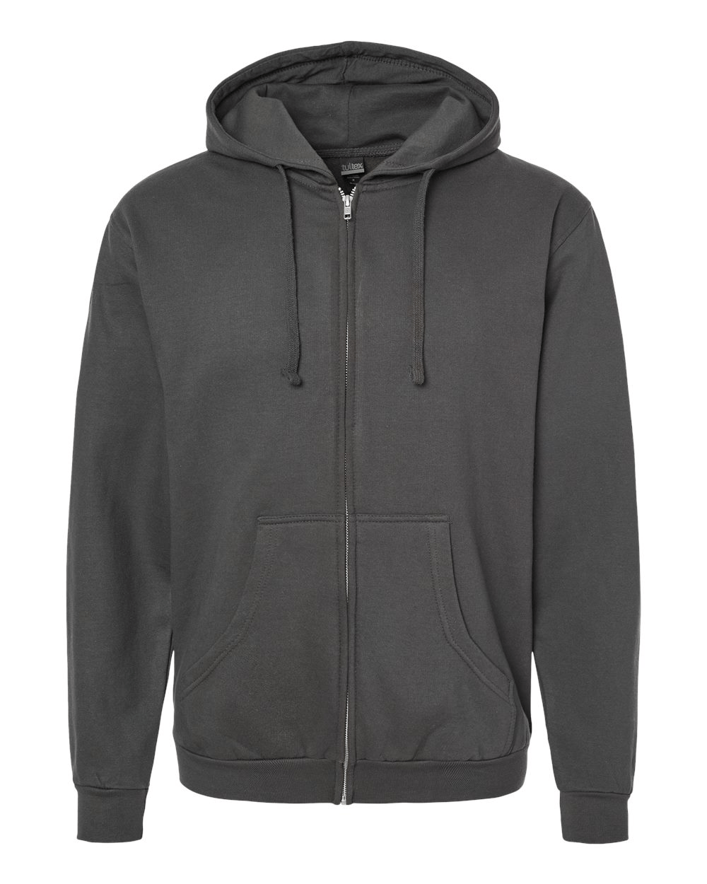 Tultex Unisex Fleece Zip Hoodie 0331 Tc Charcoal Jiffy