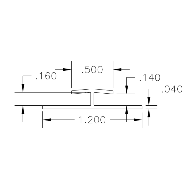 Plastic HChannel Trim Extrusions & Molding For Plywood & PlexiGlass