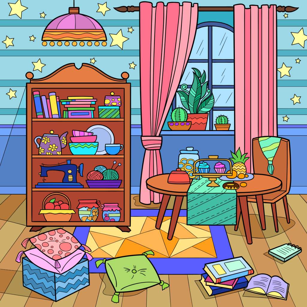 Solve Room jigsaw puzzle online with 100 pieces