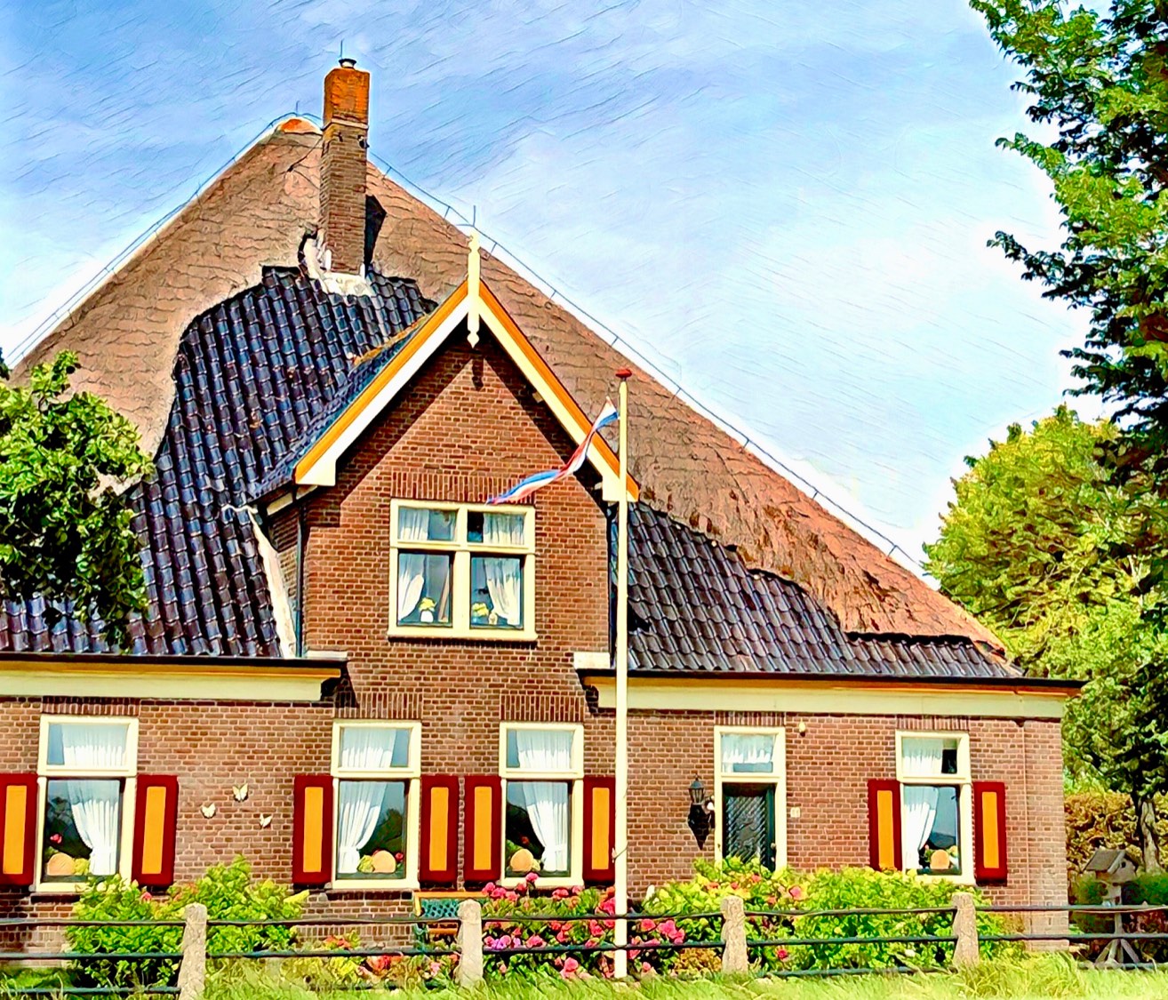 Solve Egmond aan den Hoef jigsaw puzzle online with 72 pieces