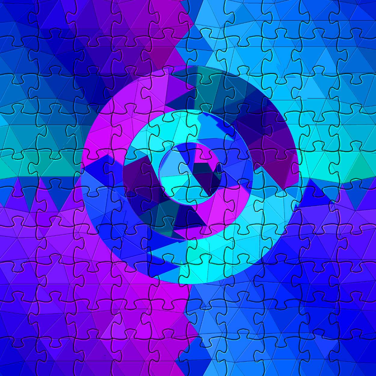 Solve Mosaic jigsaw jigsaw puzzle online with 100 pieces