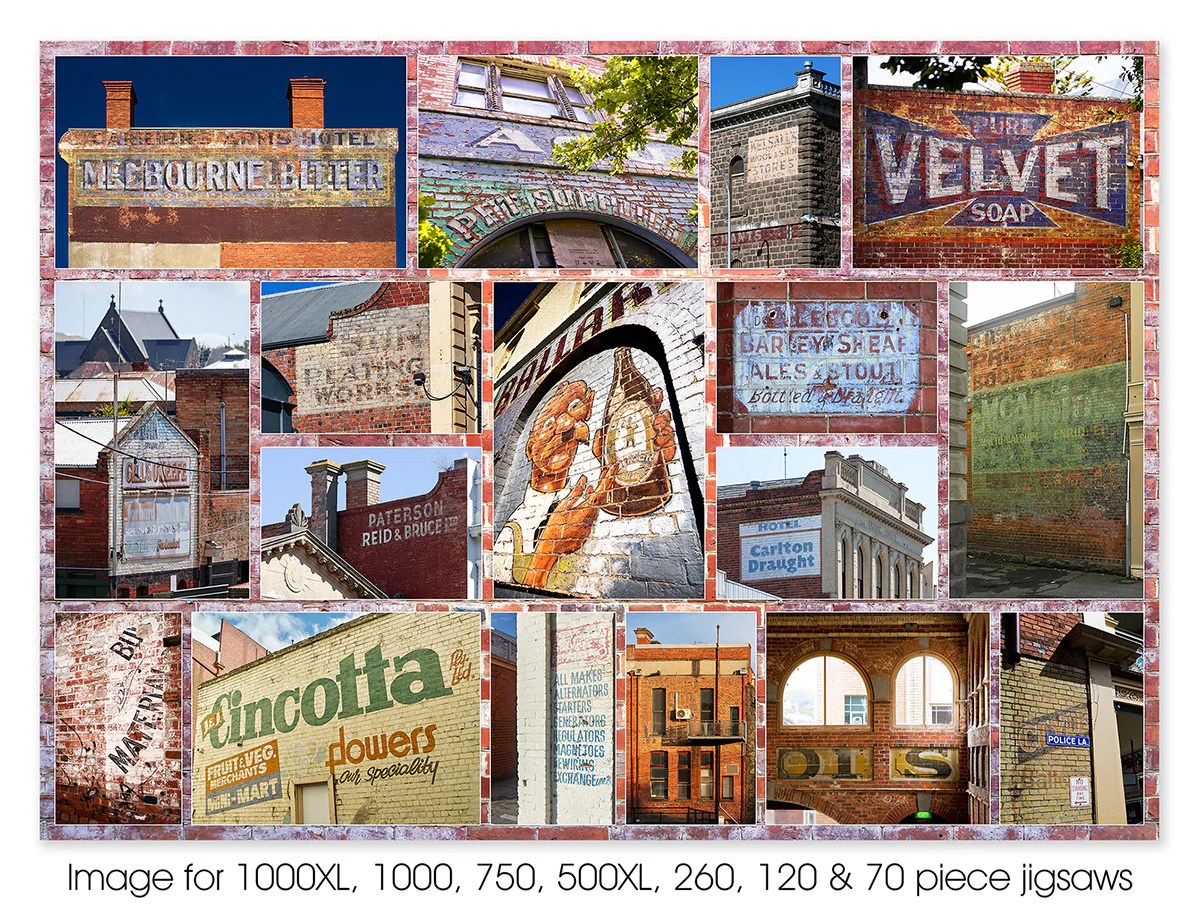 Ghost Signs of Ballarat Jigsaw Gallery