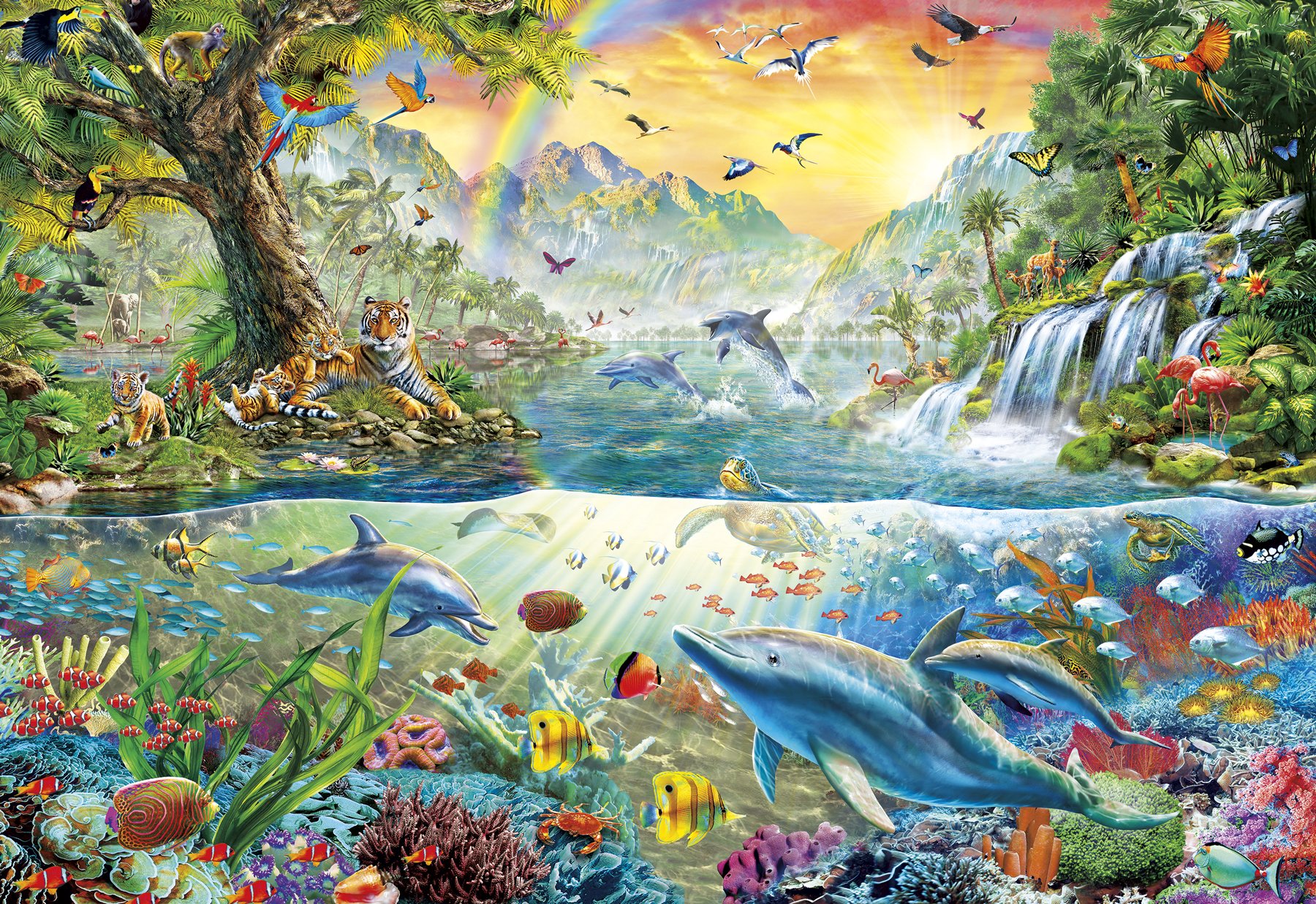 2000 Piece Animal Jigsaw Puzzles Jigsaw Puzzles For Adults
