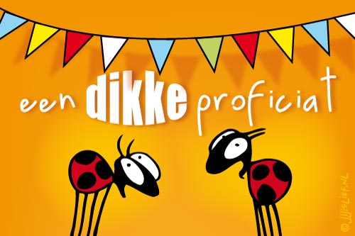 Jij Is Lief - Kaart: Dikke Proficiat