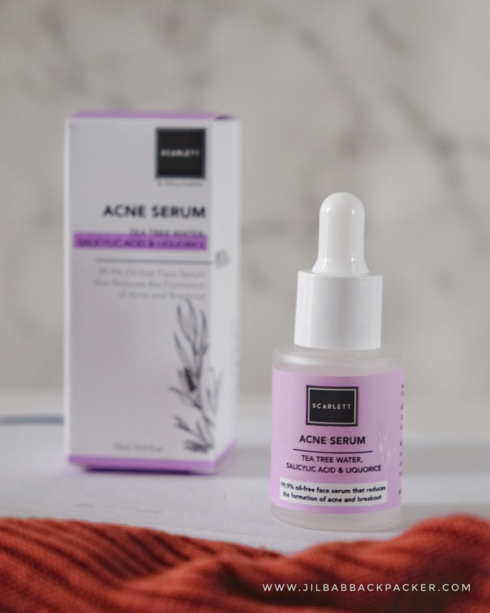 Review Scarlett Whitening Acne Serum Jilbabbackpacker