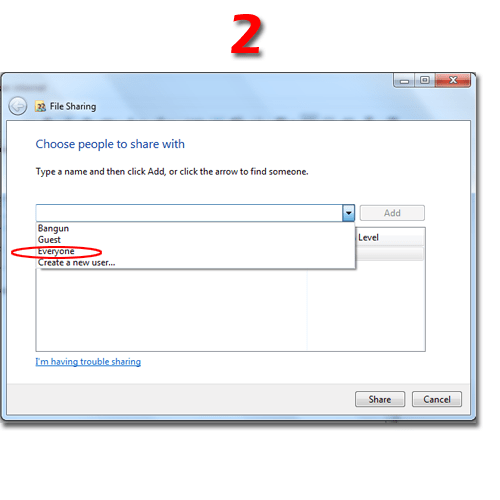Melakukan Sharing Folder, Printer, Hard disk, dan CD ROM Drive Site Title