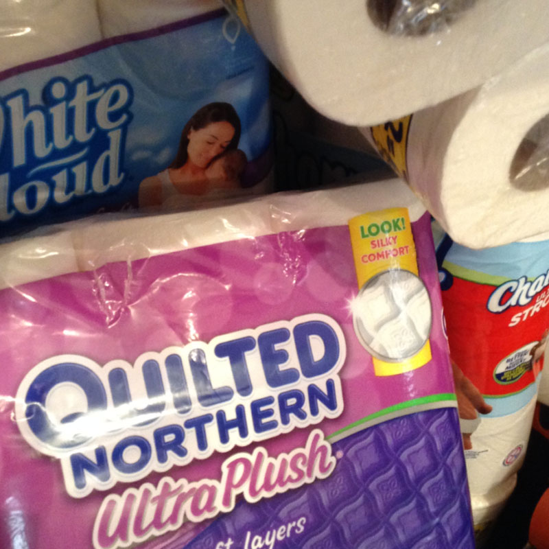 Quilted Northern bath tissue for .38/roll at Target! Jill Cataldo