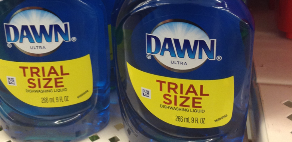 The return of the TrialSize Dawn detergents Jill Cataldo