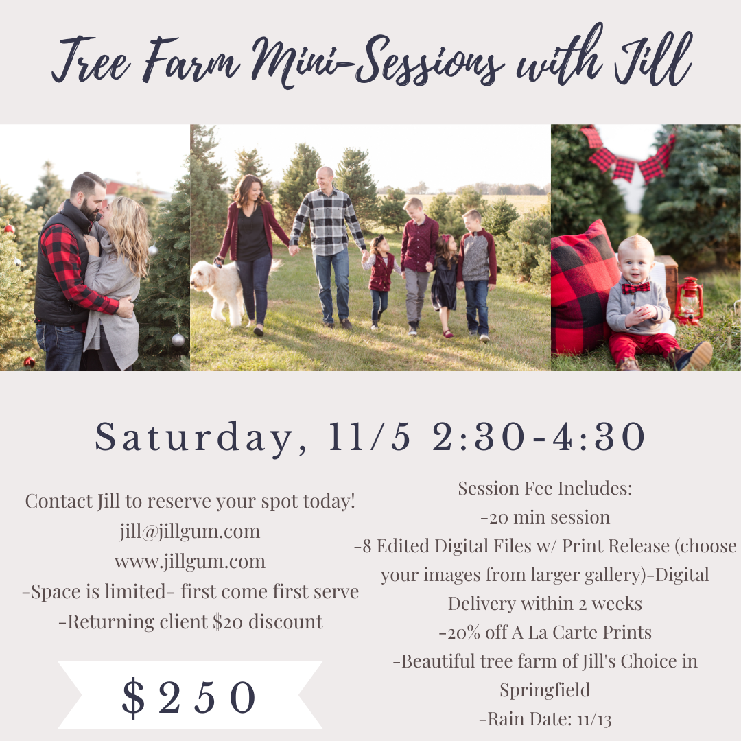 2022 Tree Farm MiniSessions!