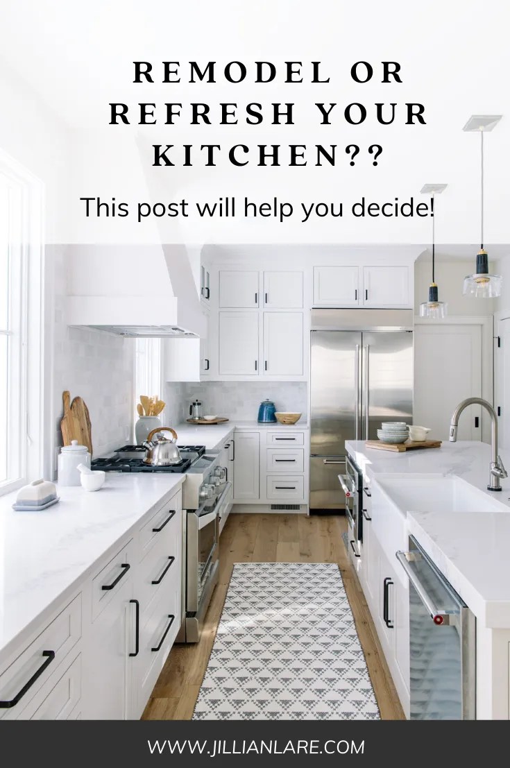 Kitchen Refresh vs. Kitchen Remodel How to Decide