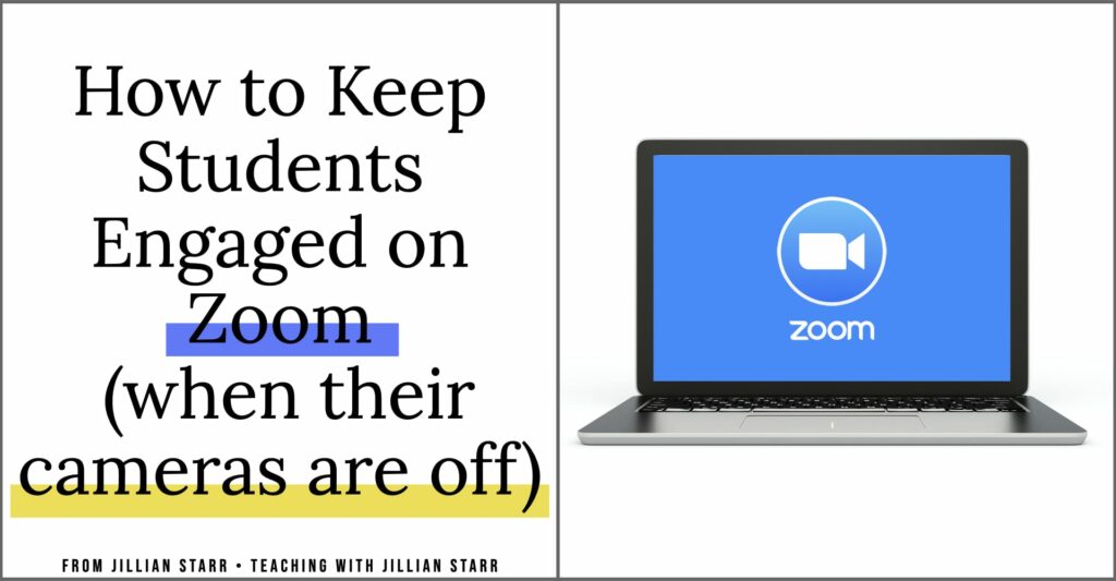 How to Keep Students Engaged on Zoom (when their videos are off