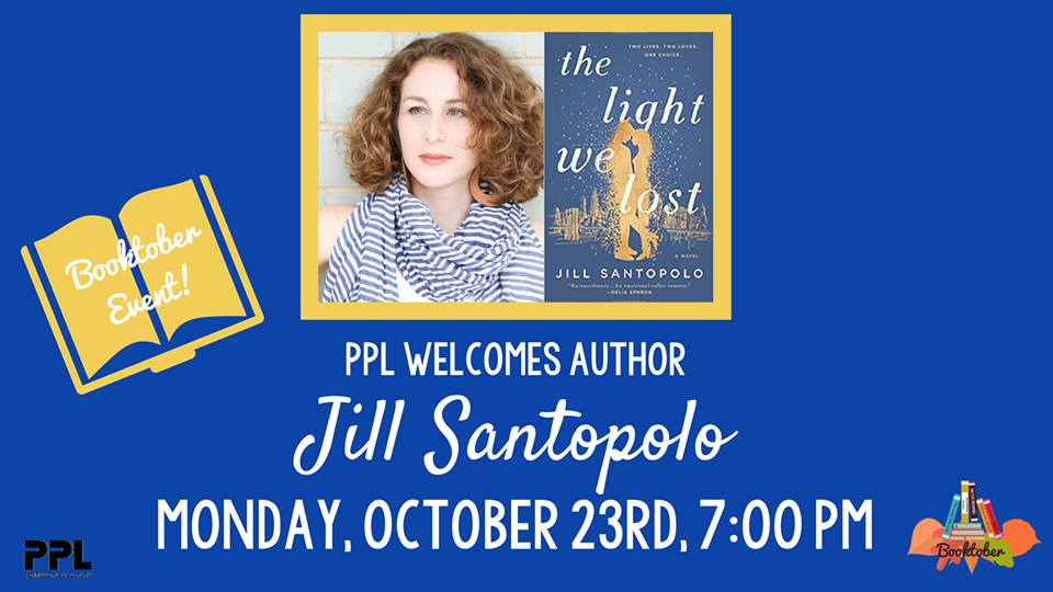 Peninsula Public Library Book Signing Jill Santopolo