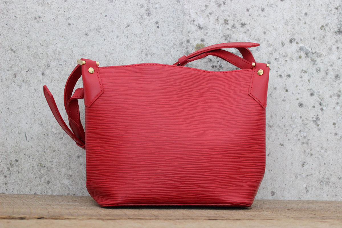 Louis Vuitton Red Epi Leather MANDARA PM Shoulder Bag