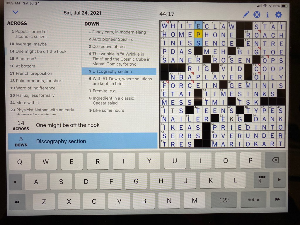 51 Word Of Indifference Crossword Daily Crossword Clue