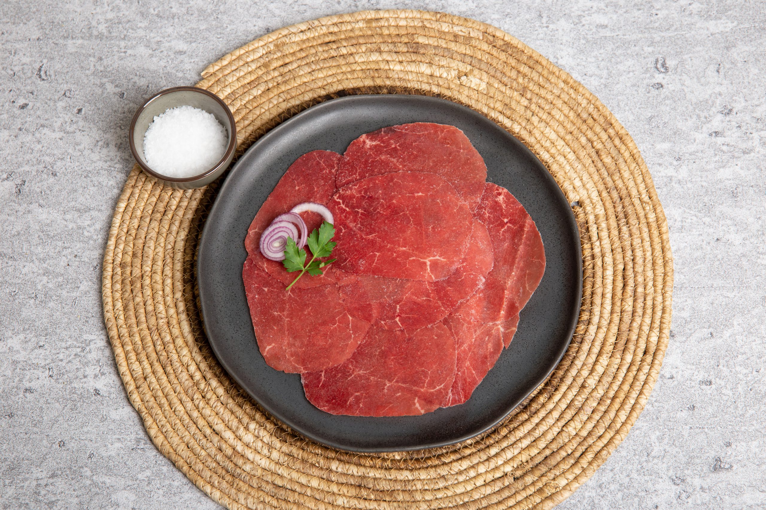 Carpaccio, Dun Gesneden Rundermuis, 10X Ca.100 Gram | Jimber Meat