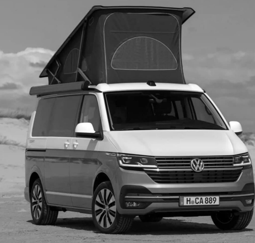 Volkswagen Camper T6.1 LWB Jimbobs Buses Campervan Hire Wales