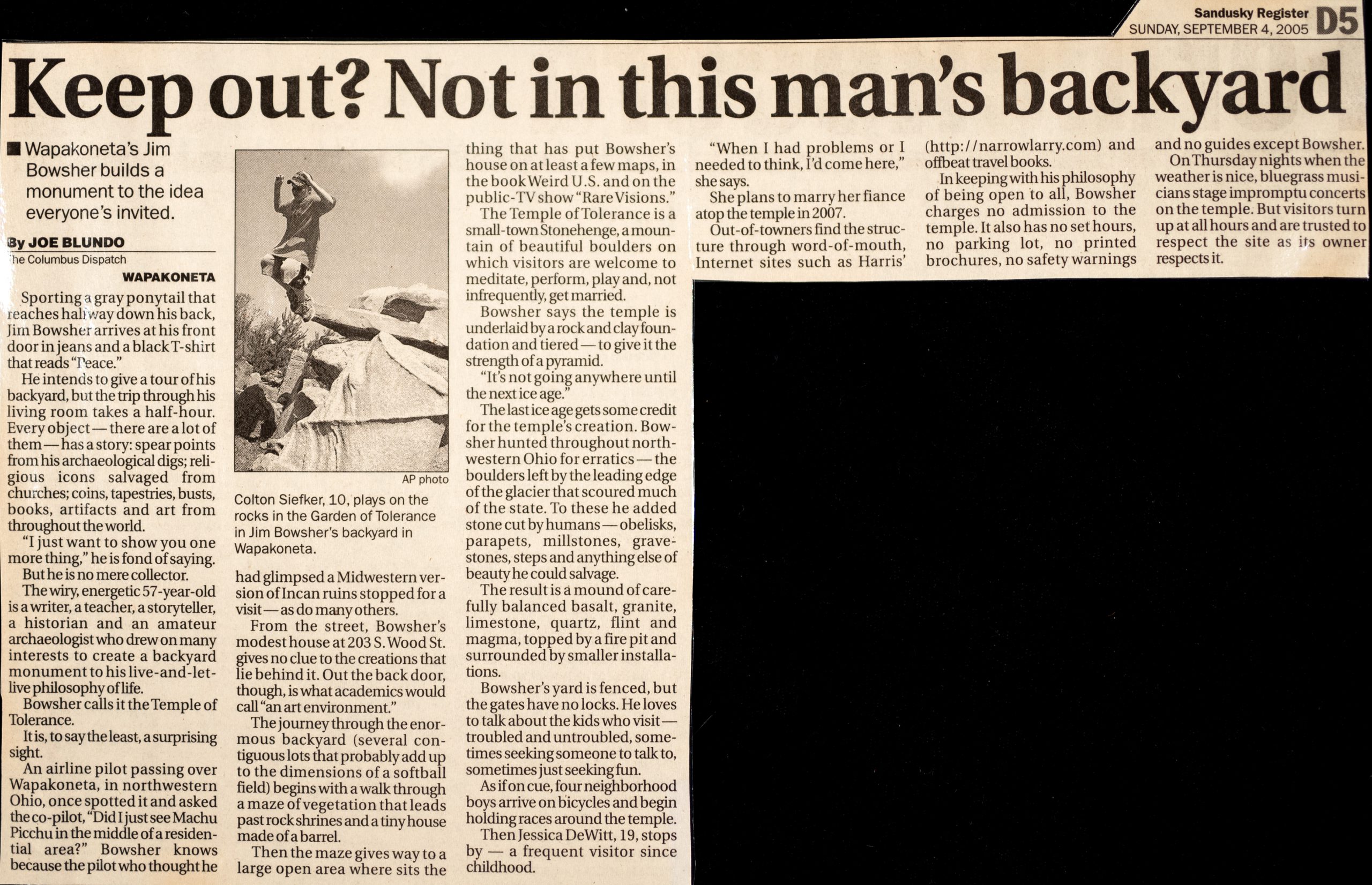 NewspaperTemple Jim Bowsher