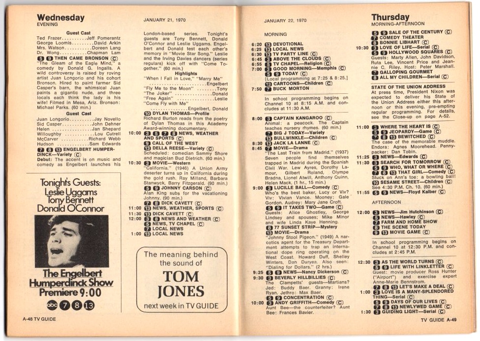 Ep. 17 TV Guide 1969