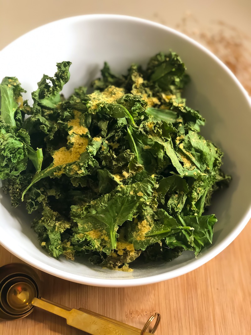 Kale Chips en Air Fryer Jime Smith