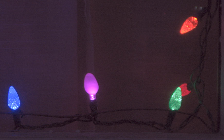 Hacking pink LEDs into Christmas lights Jim's Projects