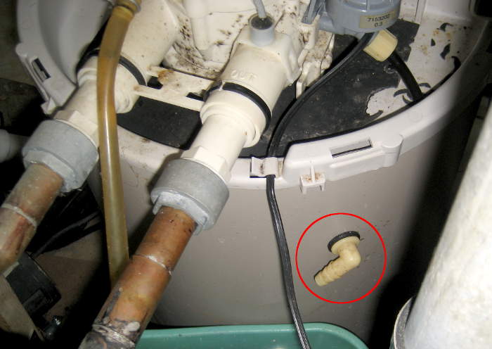 Water softener leak – and removal | Jim's Projects