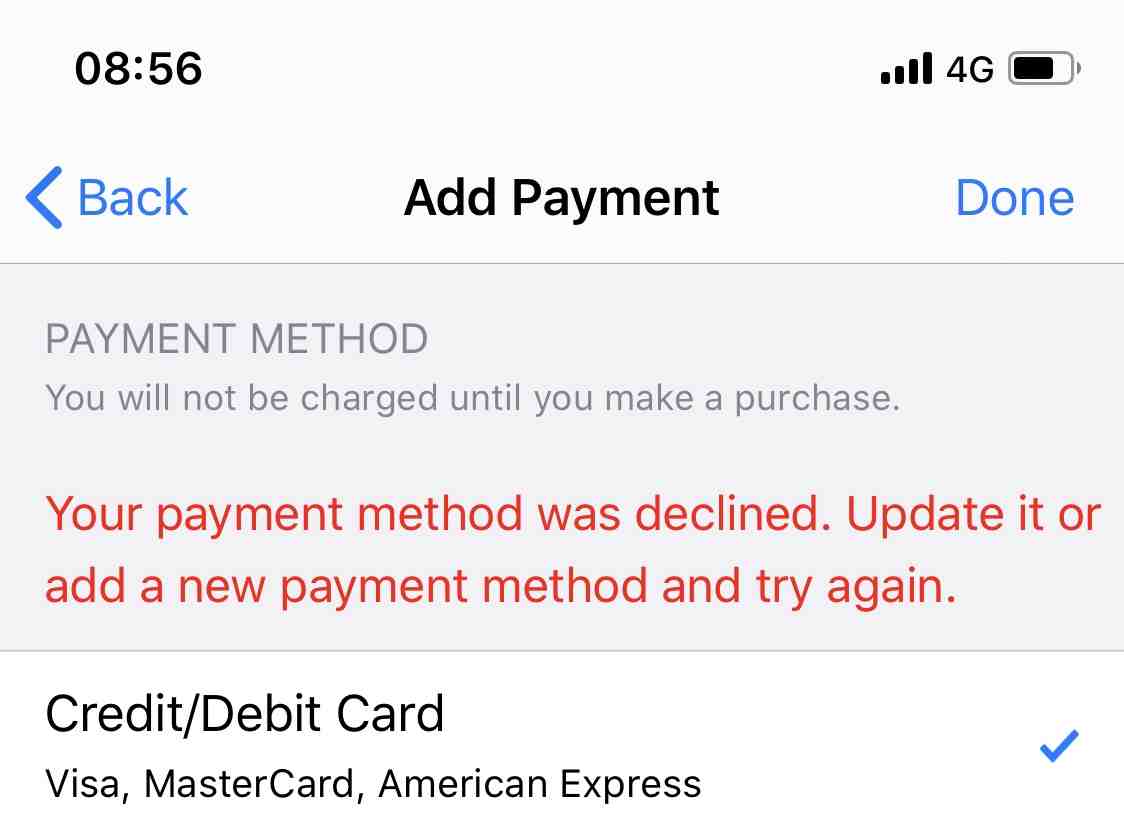 Why is shop Pay declining my card? 2024