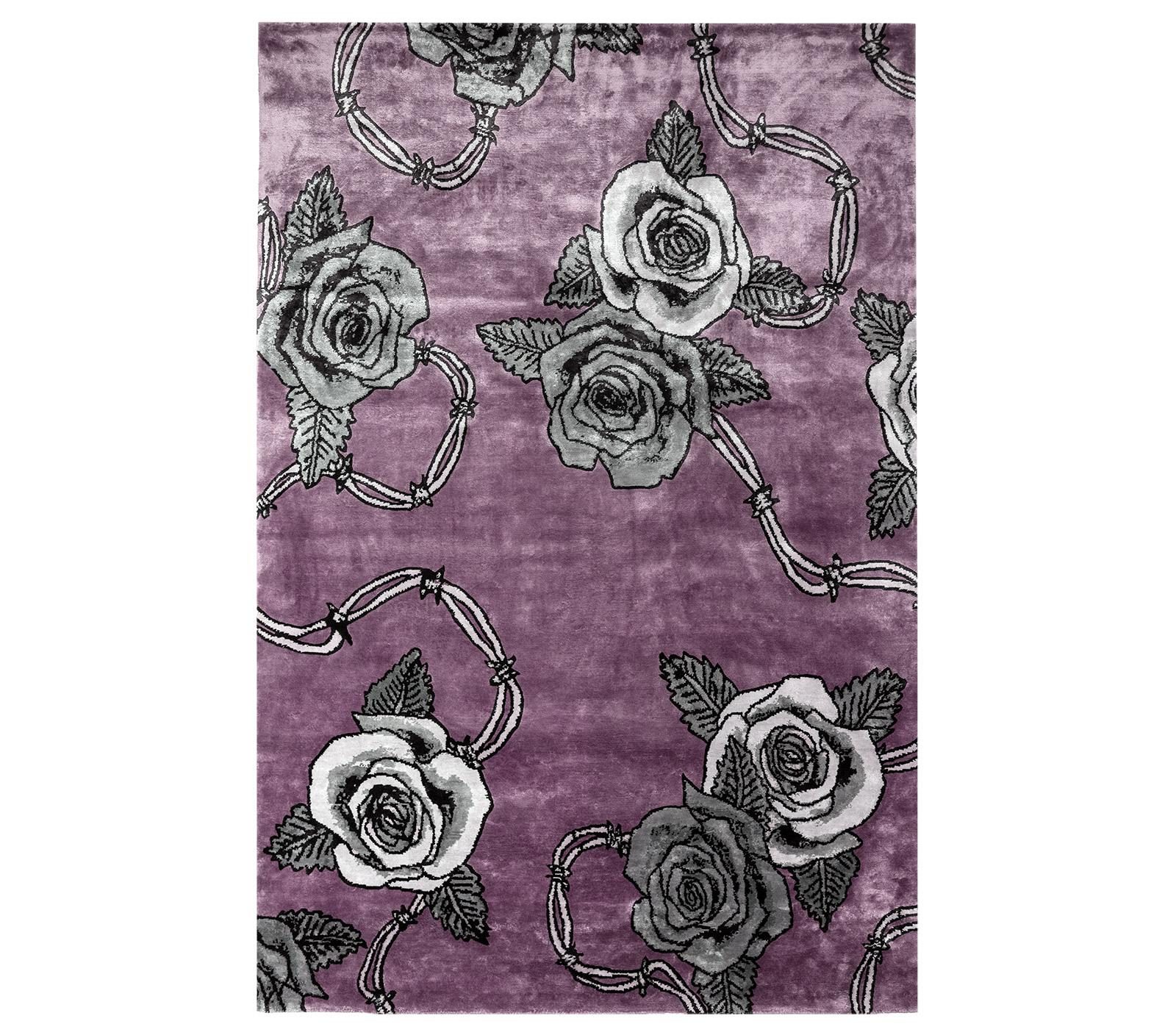 PURPLE ROSE RUG Jimmie Martin