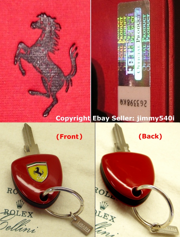 FERRARI*ENZO KEY*(Original Uncut)360 F355 550 575M 456 F430 348 488GTB