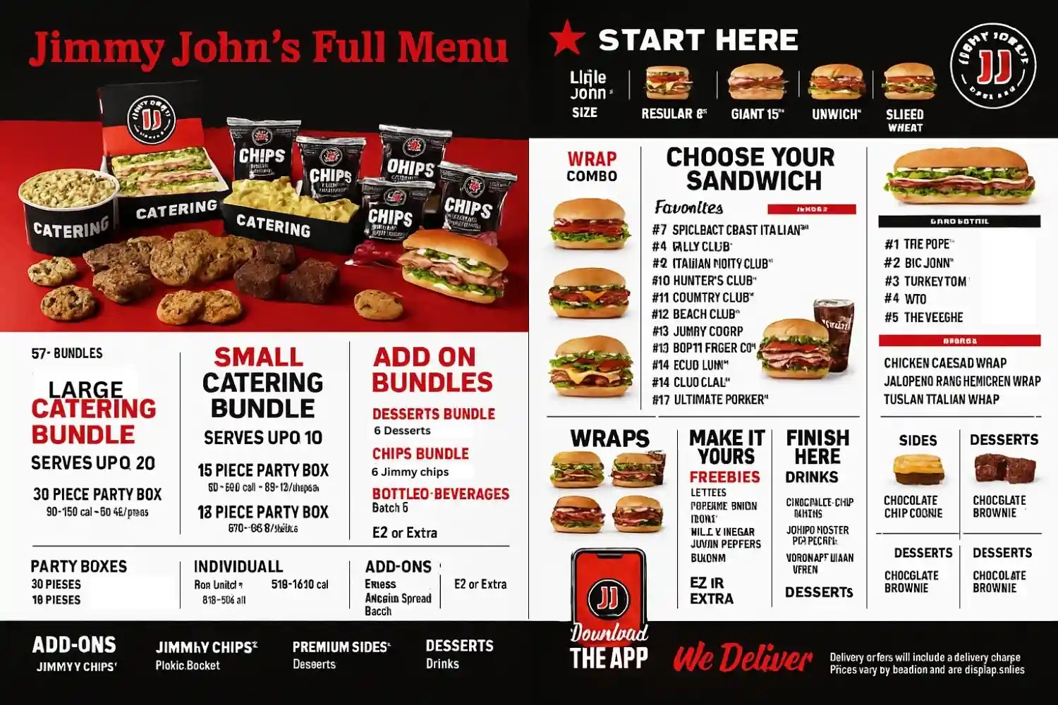 Jimmy John's Menu New Update Prices picture 2025