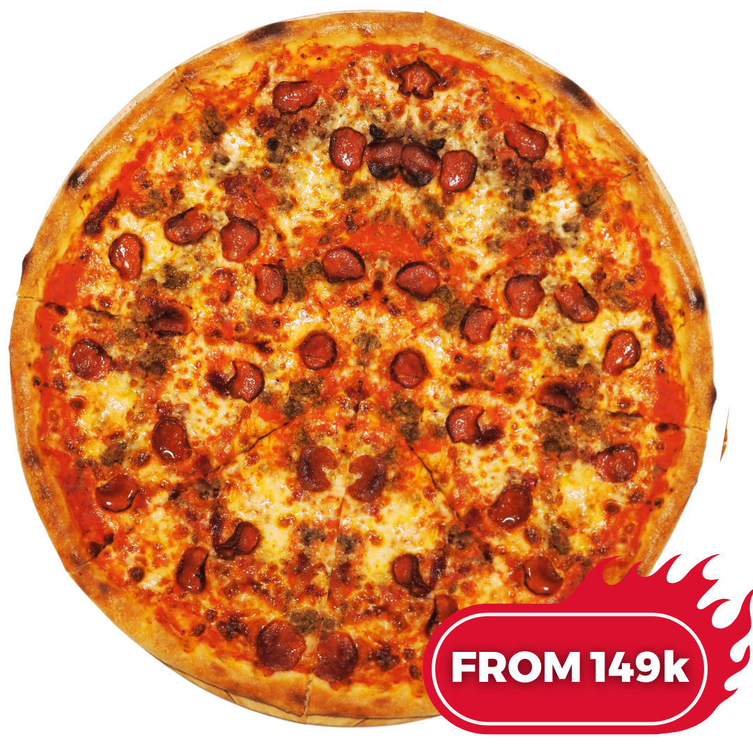 Pepperoni & Sausage Jimmy's New York Pizza