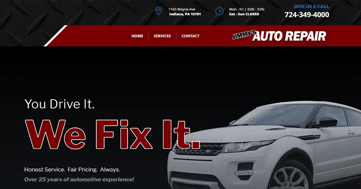 Jimmy's Auto Repair | Honest Service. Fair Pricing. Always.