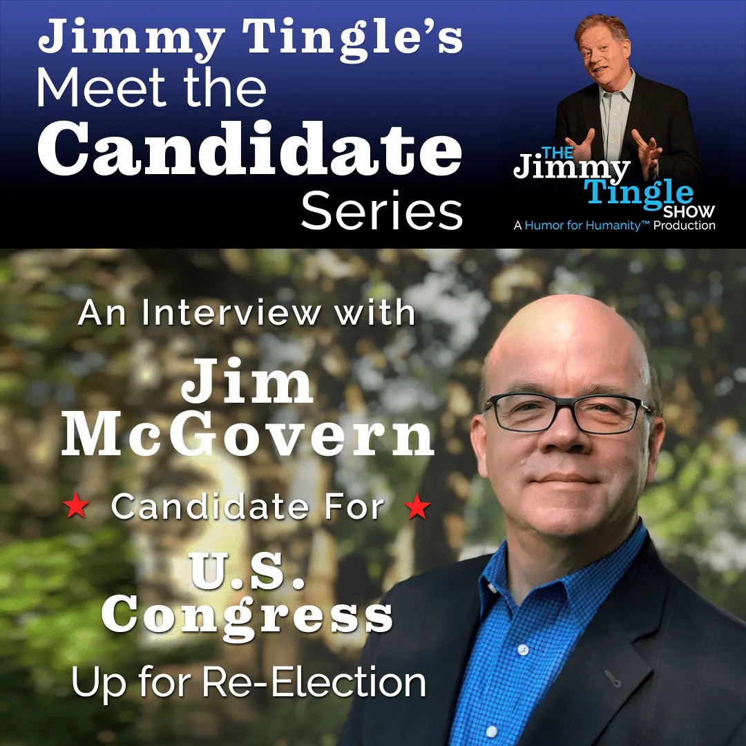 Jim McGovern, Candidate up for ReElection in the US Congress Jimmy