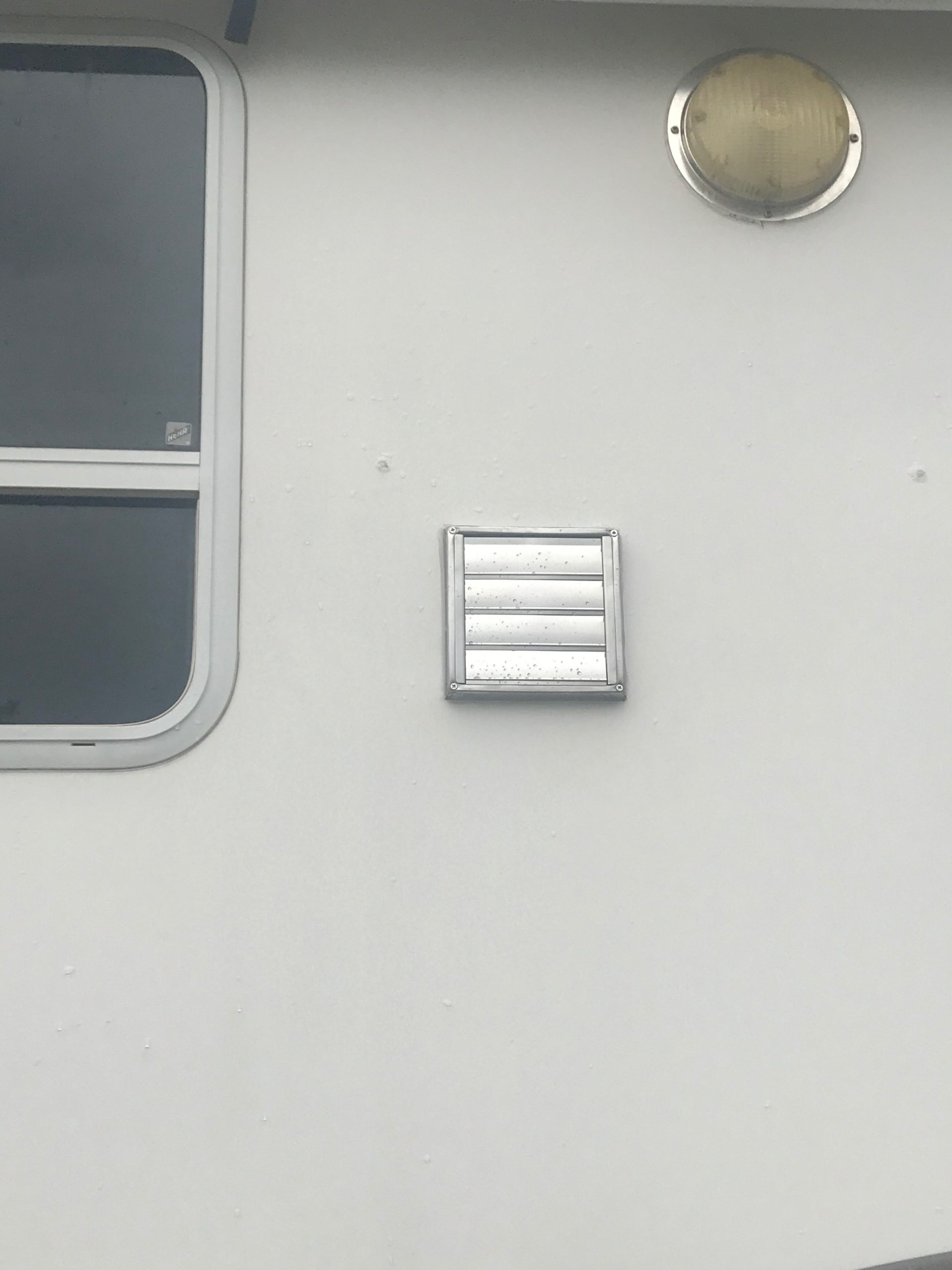 New Dryer Vent in the RV Jim N Trish Dot Com